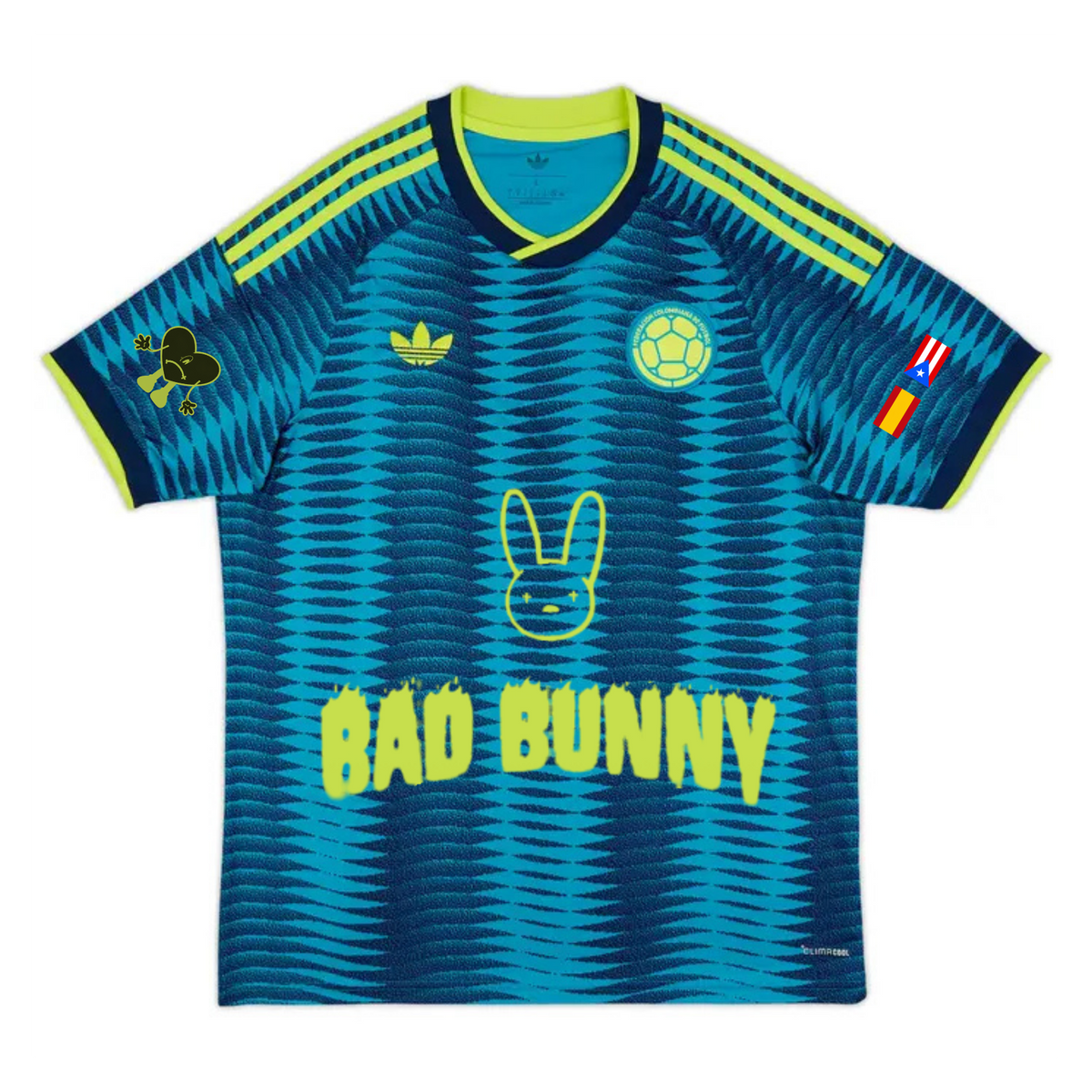 Camiseta Bad Bunny x Colombia