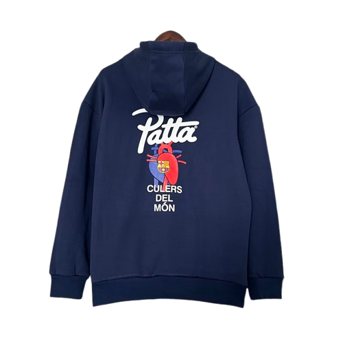 Hoodie FC Barcelona x Patta | Azul