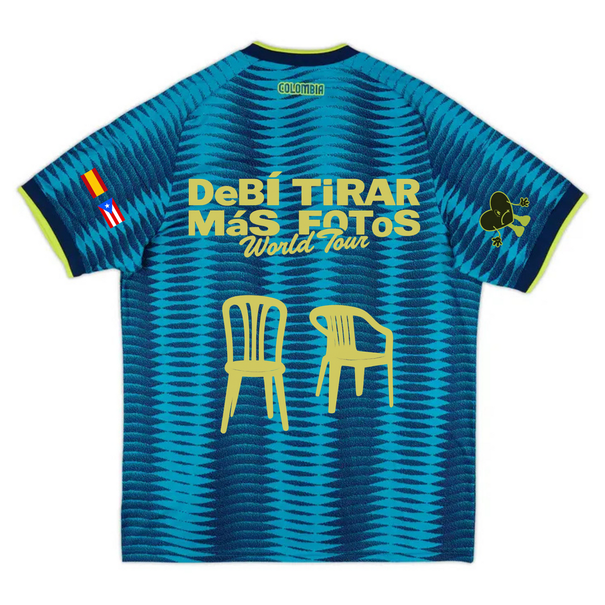 Camiseta Bad Bunny x Colombia