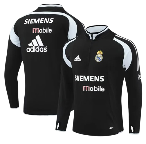 Chaqueta Retro Real Madrid | Siemens Negra