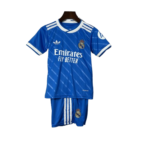 Conjunto Niño Real Madrid Club de Fútbol 2025/26 | Visitante