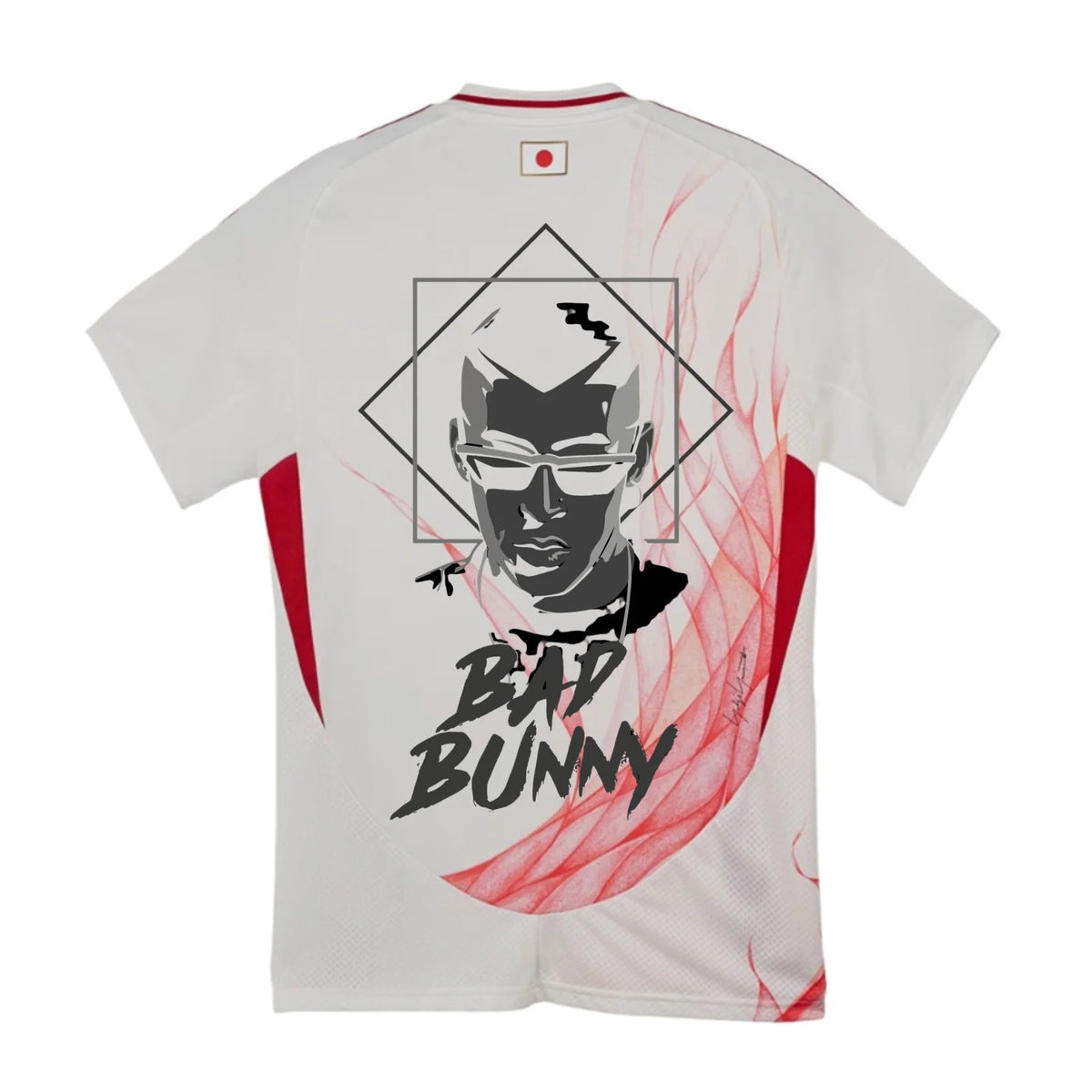 Camiseta  Bad Bunny x Selección de Japón