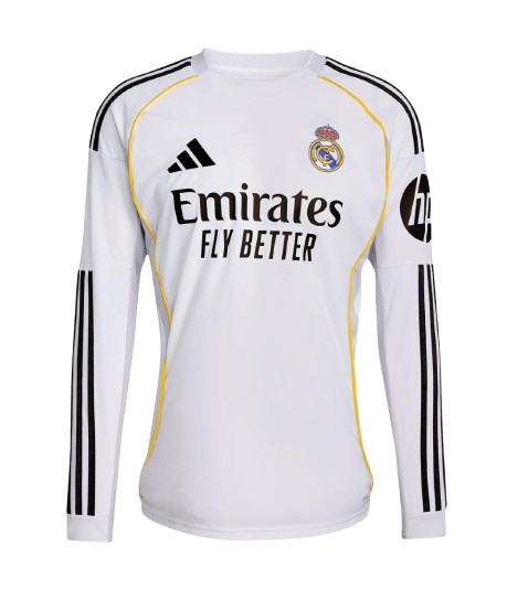 Camiseta Real Madrid Club de Fútbol Manga Larga 2025/26 (2)