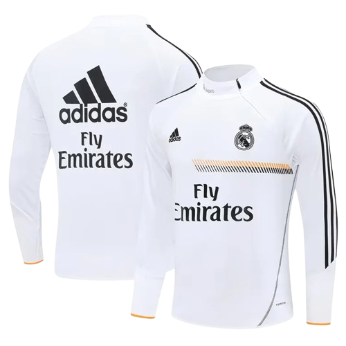 Chaqueta Retro Real Madrid | Fly Emirates Blanca