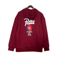Hoodie FC Barcelona x Patta | Rojo