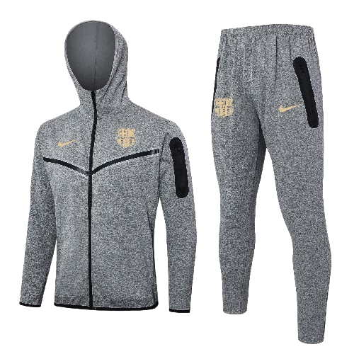 Chándal con Capucha FC Barcelona | Gris