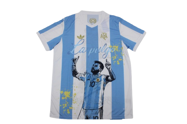 Camiseta Retro Argentina x "La Pulga" | Edición Especial