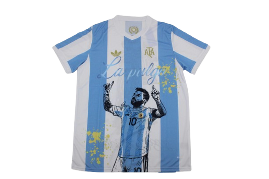 Camiseta Retro Argentina x "La Pulga" | Edición Especial